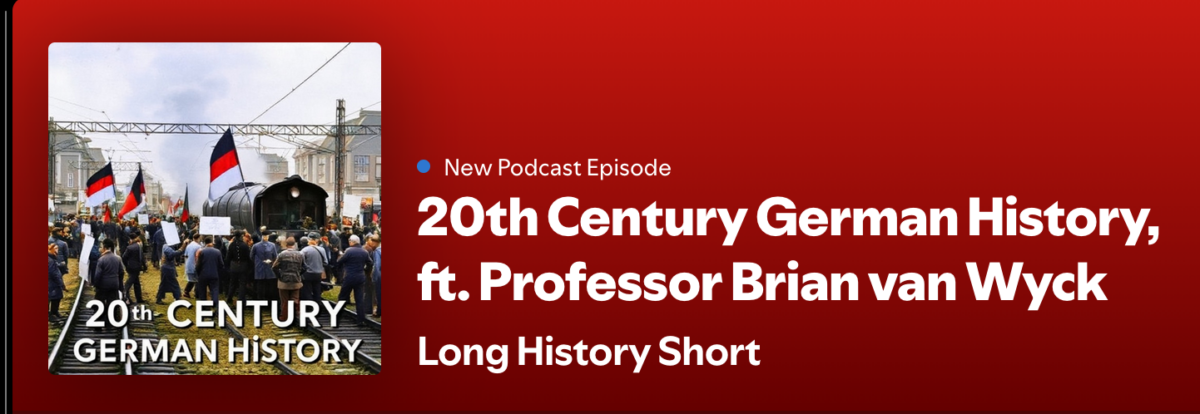 Brian Van Wyck on “Long History Short”